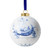 Kerstbal Redmer Hoekstra - Sterrenbeeld Maagd - Keramiek - 8 cm