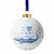 Kerstbal Redmer Hoekstra - Sterrenbeeld Tweelingen - Keramiek - 8 cm