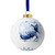 Christmas bauble Redmer Hoekstra - Zodiac Leo - Ceramic - 8 cm