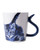 Mug Cat Tail Handle - Playful - Delft blue - Ceramic - 300 ml