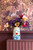 Melkbusvaas Wildbloemen Bloemen oase - Keramiek - 20,5 cm