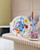 Wall Plate Wildbloemen Flower Oasis - Ceramic - 31 cm
