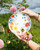 Wall Plate Wildbloemen Flower Garden - Ceramic - 20,5 cm