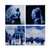 Onderzetters Vermeer Delfts blauw - Keramiek - set van 4