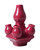 Stapelgekte - Oud Rood - Top - Keramiek - 15 cm