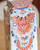 Vaas vierkant Imari XL - Handgeschilderd - 45 cm