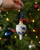 Kerstbal Druppel - Vintage - Keramiek - 8 cm