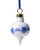 Kerstbal Rond - Vintage - Keramiek - 9 cm
