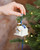 Christmas Ornament Church - Ceramic - 8 cm