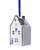 Christmas Ornament House Stepped Gable - Ceramic - 8 cm