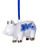 Christmas Ornament Pig - Ceramic - 4 cm