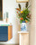 Vase Milk Churn Blauwe Stip - Large - Ceramic - 30 cm