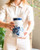 Vase Milk Churn Blauwe Stip - Small - Ceramic - 20,5 cm