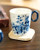 Mug Blauwe Stip - Floral Sea - Ceramic - 300 ml