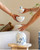 Stapelvaas 4 -delig - Blauw Vouw - Keramiek - 42 cm