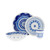 Serviesset Majolica Noppen - 1 persoons -  Porselein - 4-delig
