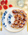 Serviesset Blauw Bloesem - 4 persoons -  Porselein - 16-delig