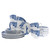 Tableware Set Paauw Blauw - 6 persons 