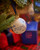 Kerstbal 2026 - Delfts blauw - Keramiek - 7 cm