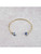 Bangle armband Delfts blauw
