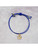 Rope Bracelet Kissing Couple - Charm - Gold - max. 24 cm