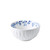 Dip Bowl Blauw Vouw - Porcelain - 200 ml