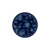 Wandbord Bloem Blauw - Cabinet des Fleurs - Keramiek - 20,5 cm