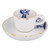 Espresso Kop en Schotel Blauw Bloesem - Porselein - 70 ml