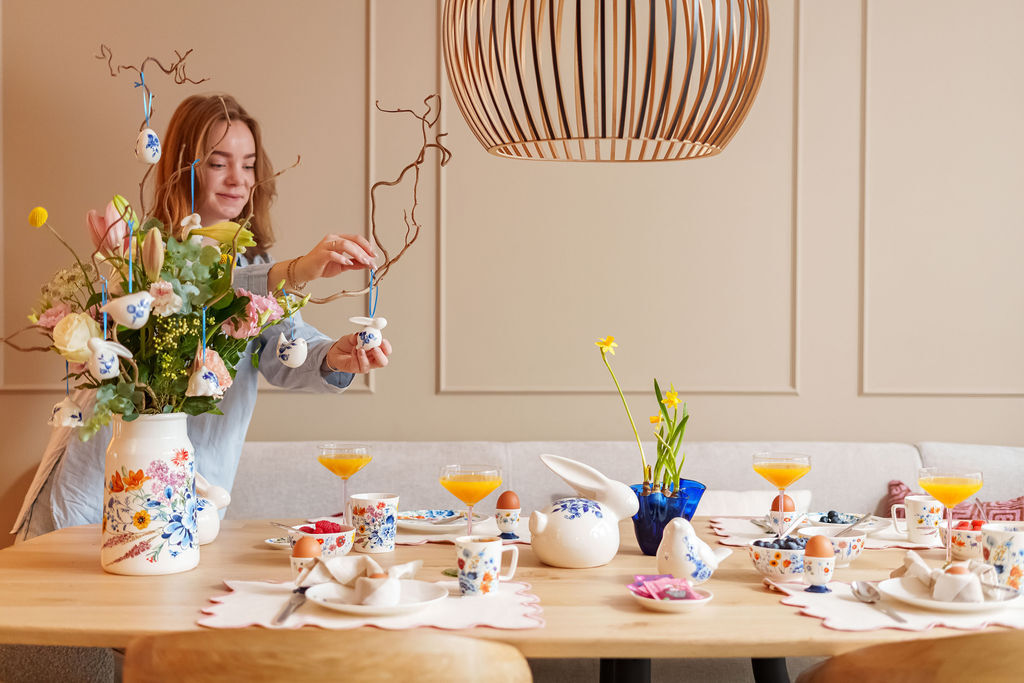 De paastafel aankleden doe je zo!