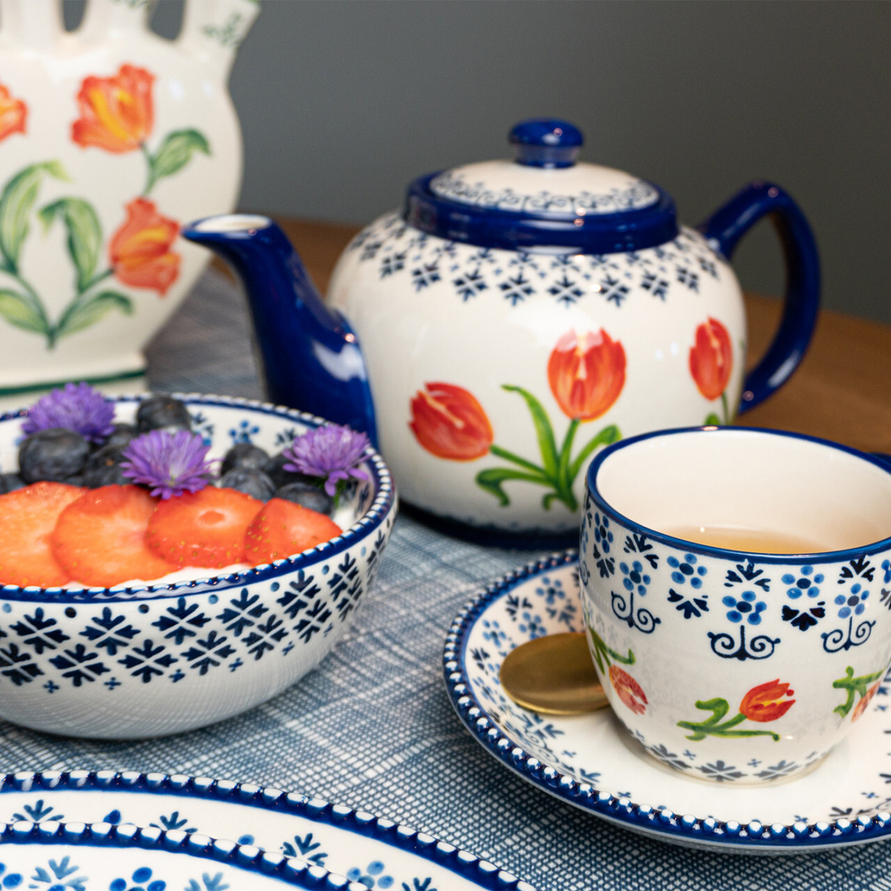 New Orange Tulip tableware!