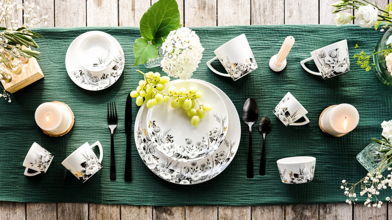 Enjoy long summer nights with Avondbloem tableware