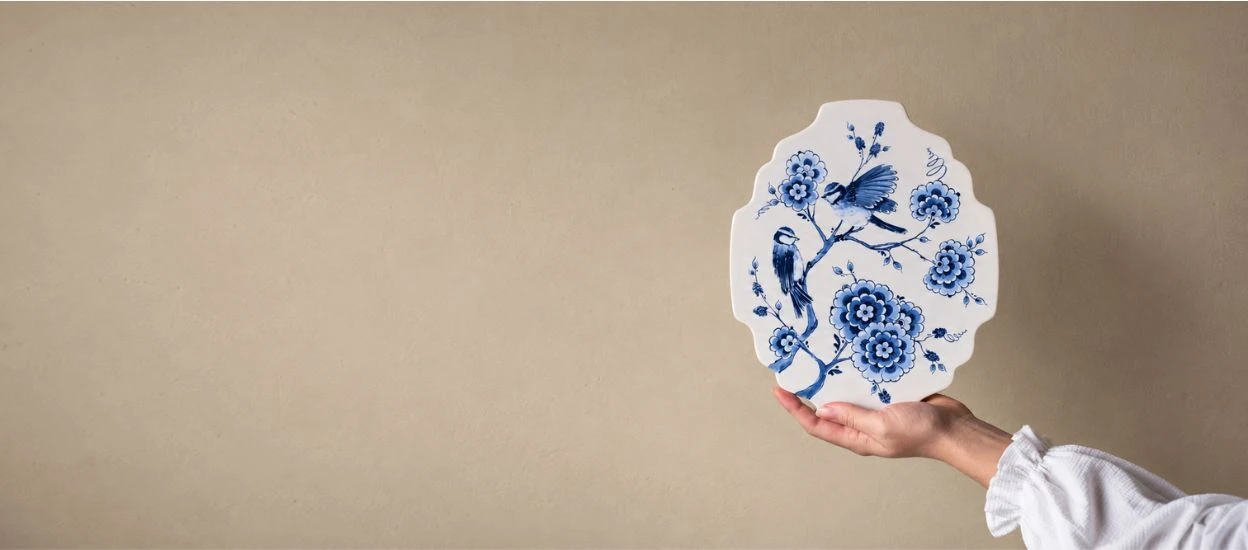 New on the Wall: Delft Blue Appliques