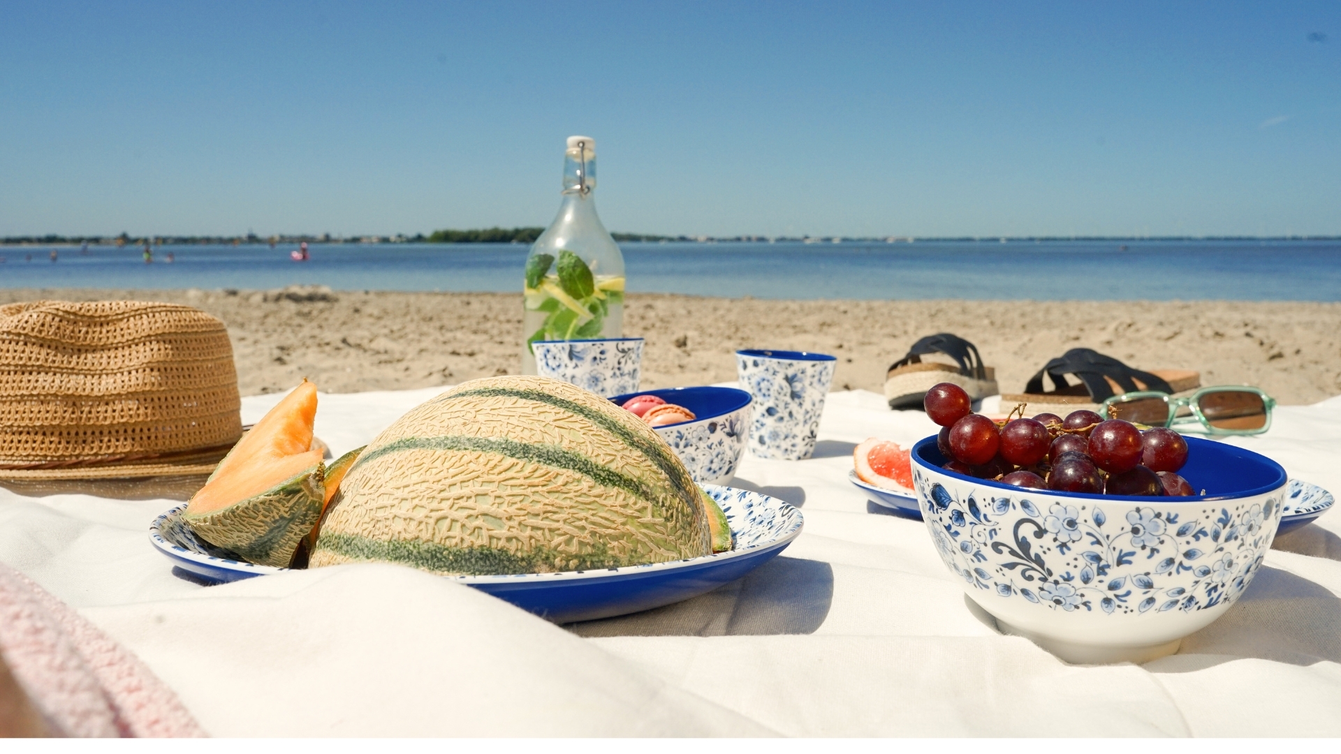  Stijlvol Delfts blauw melamine servies