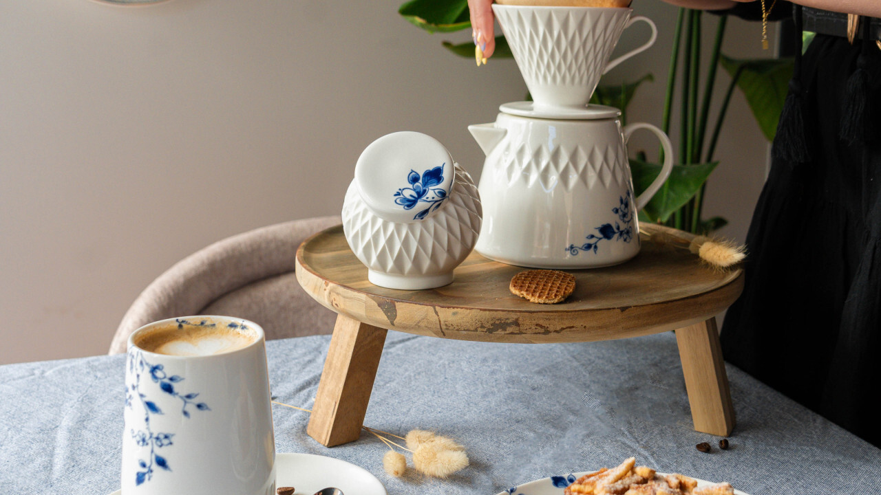 Make Slow Coffee with Heinen Delfts Blauw