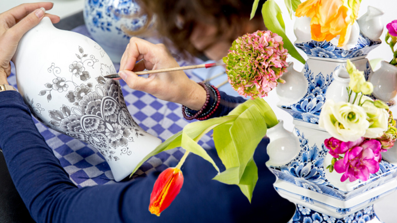 Heinen Delfts Blauw op UIT Festival Den Haag