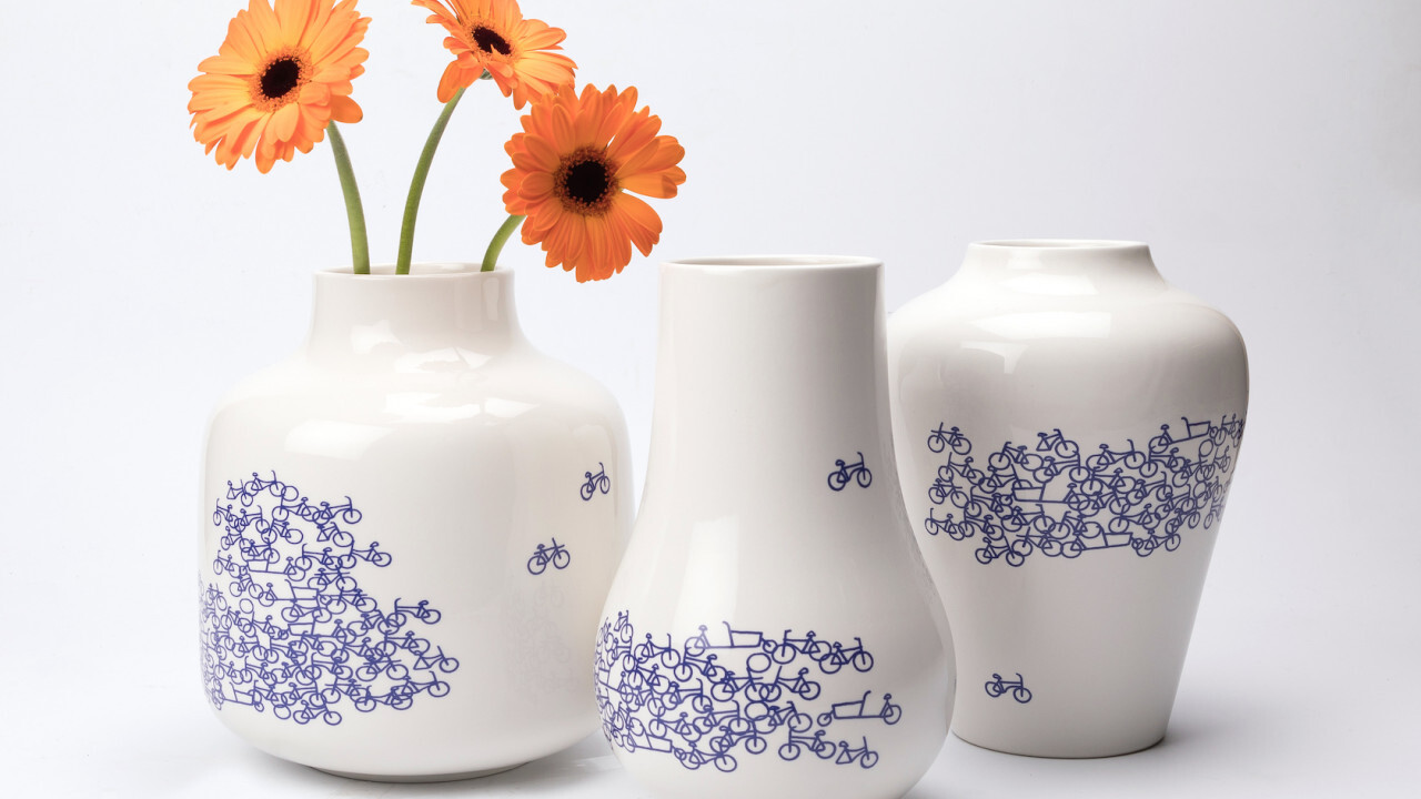 Nederland Delfts blauw fietsland