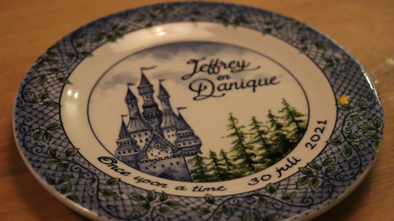 Unique customized products for a wedding