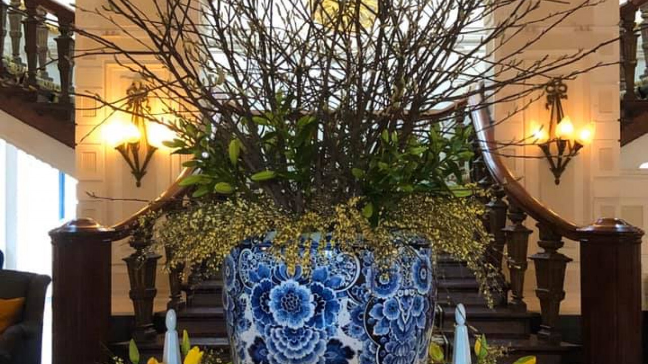 Delfts blauwe decoratie met koninklijke allure