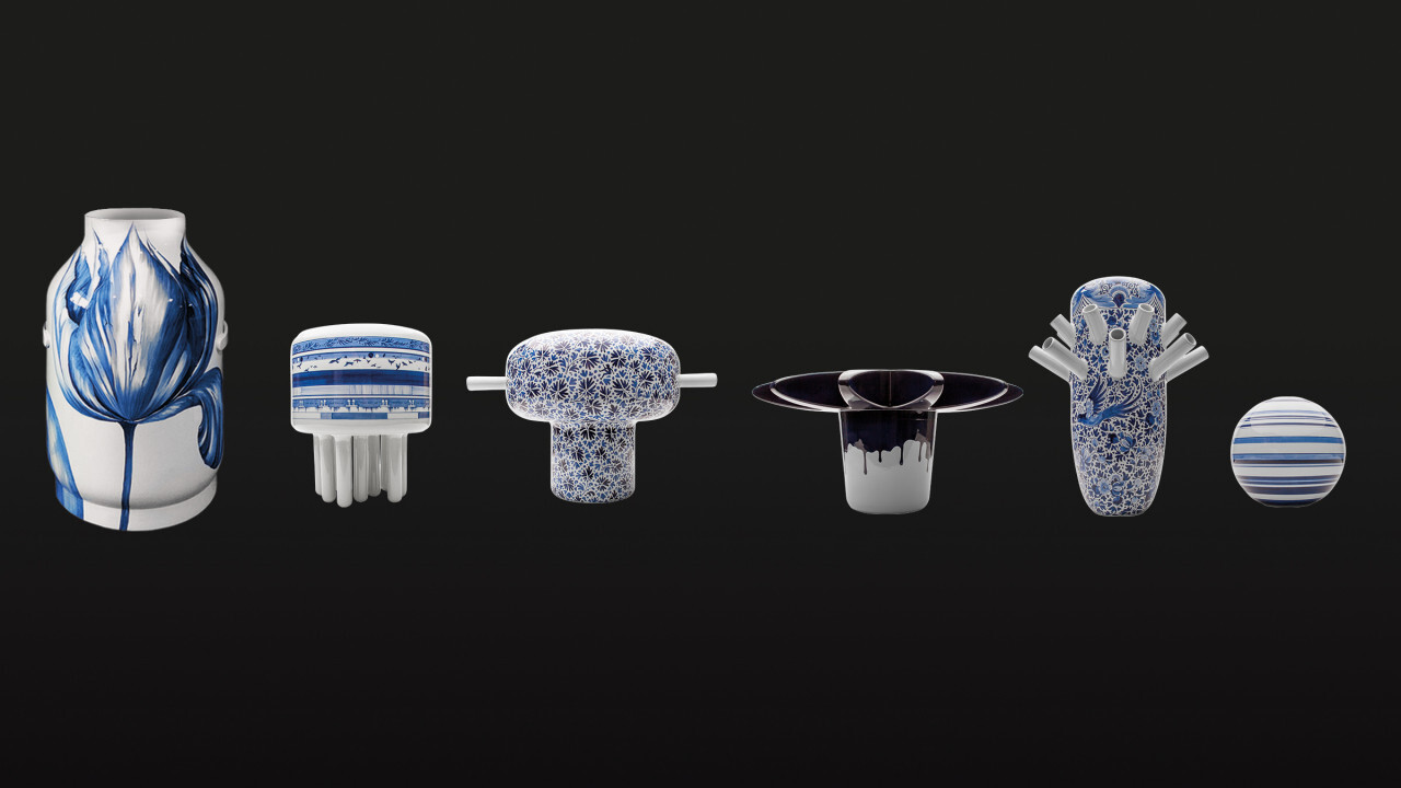 Delfts blauw nieuw design: Stapel Blauw