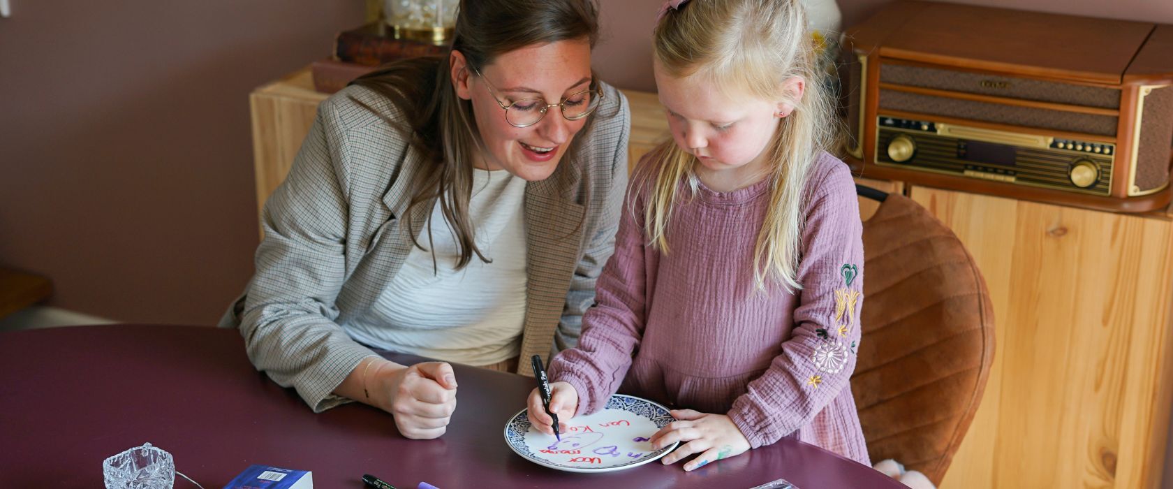 DIY wandbord cadeau voor Moederdag