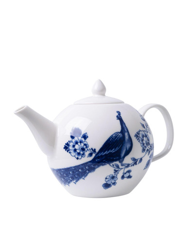 ANNIE BLAUWPOT TENCATE（アン　ブラウポット　テン　カーテ） STP GOODS Vintage Blue Flowers Kitchen Teapot for Loose Tea