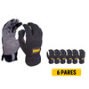 Guante de Uso General Resistente a la Abrasión T-L DEWALT DPG21 PAQ 6 PARES