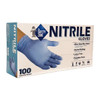 Guante de Nitrilo sin Polvo Azul SAFETY ZONE R-GNPR