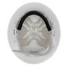 Casco Ala Ancha Dieléctrico con Suspensión Plástica Blanco JYRSA ECO-2008BK