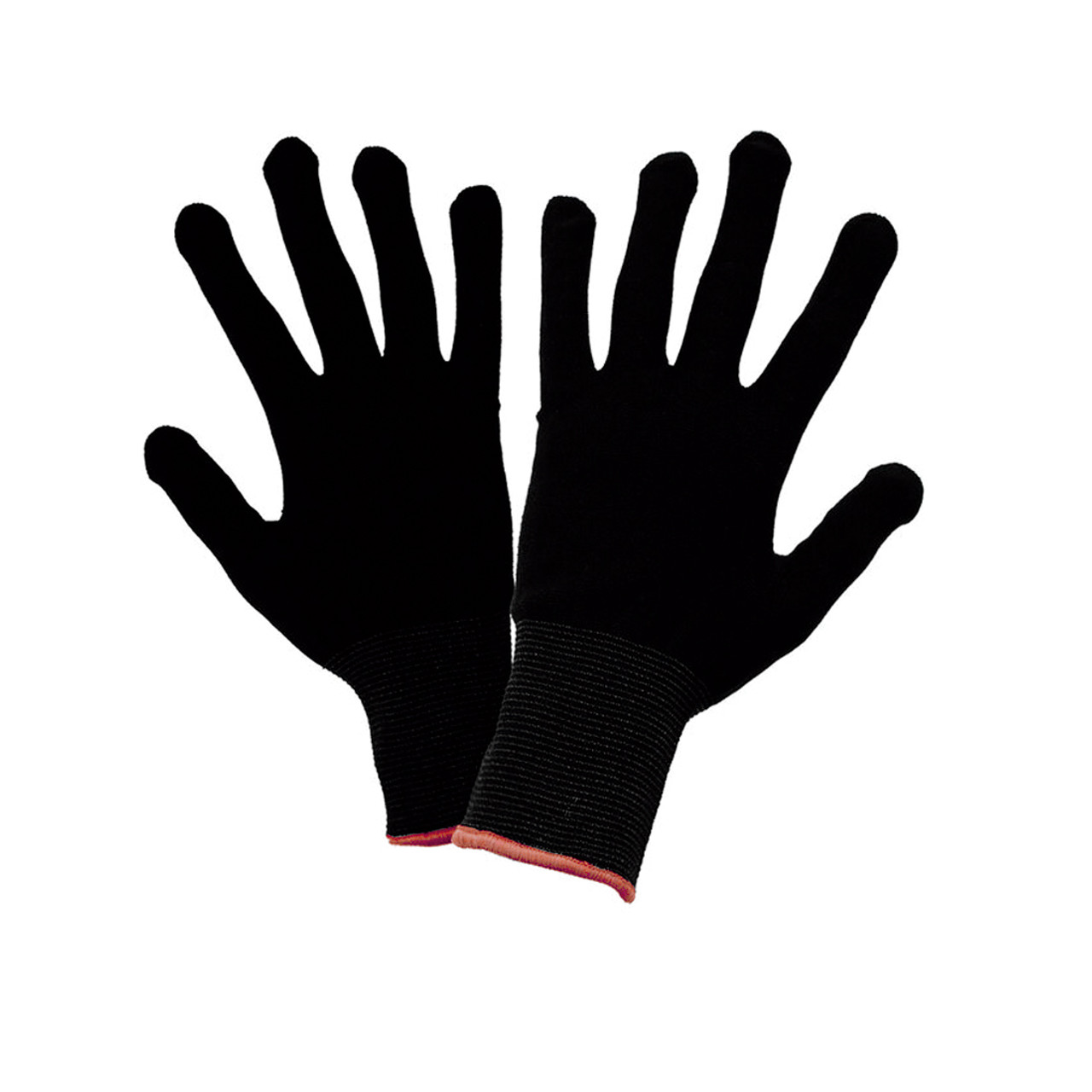 STIX-ON Safety - 10 pares de guantes de trabajo antideslizantes para  construcción – Guantes de trabajo de látex rojo de algodón de nitrilo de  goma