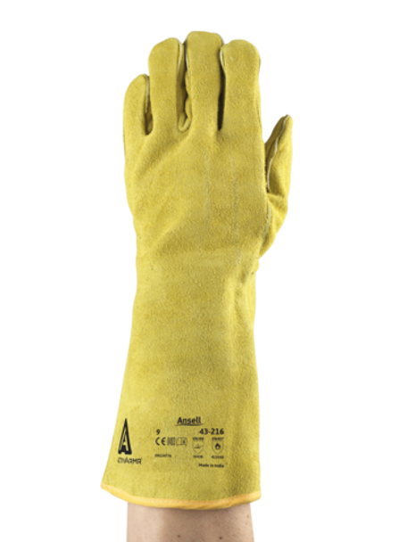 Guante Para Soldador Activarm Color Amarillo T-9 ANSELL 43-216