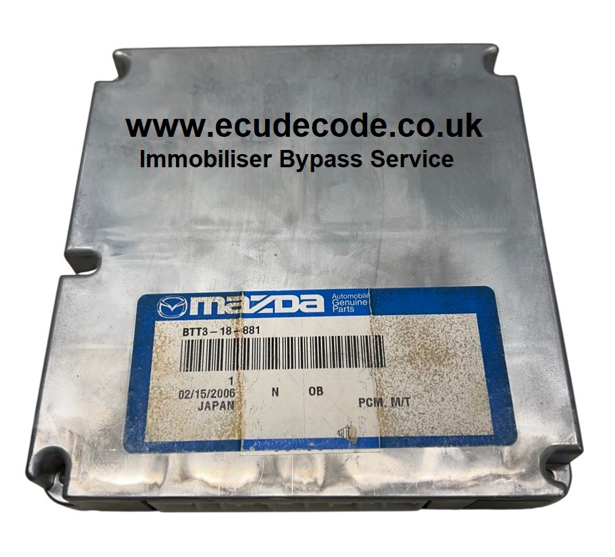BTT3-18-881 Mazda Miata MX5 Immobiliser Bypass Service