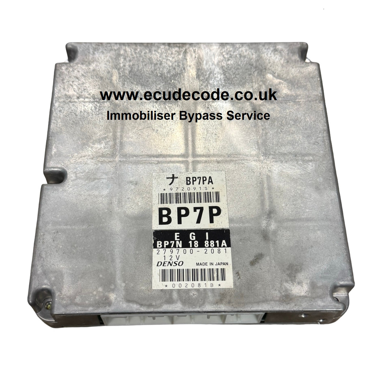 BP7PA BP7P BP7N 18 881A 279700-2081 Mazda MX5 1.8 vvt Immobiliser