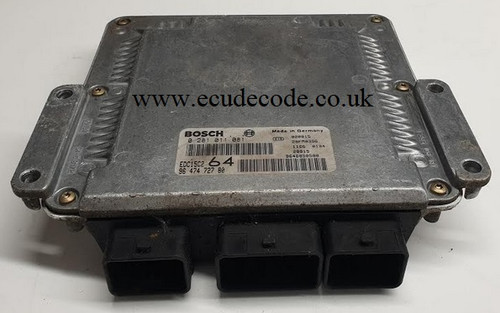 0281011081 | 9647472780 | 64 | EDC15C2 Peugeot 307 2.0 HDi Plug & Play