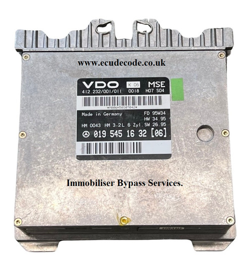 0195451632 [06] K06 VDO MSE Immobiliser Bypass Plug & Play Services